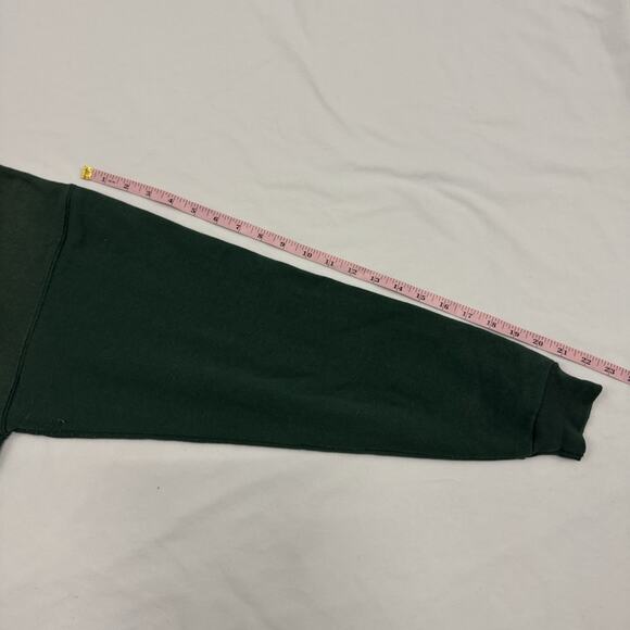 Vtg Christmas Plaid Teddy Bear XL Sweatshirt Puff Paint Holiday 80s 90s Grandma - Picture 6 of 9